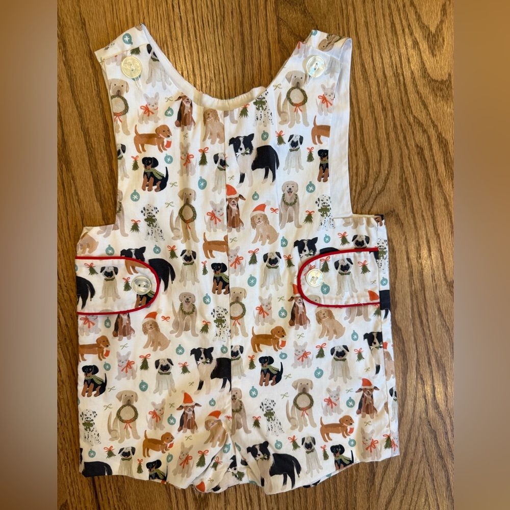 Adorable Dog Print Jon Jon